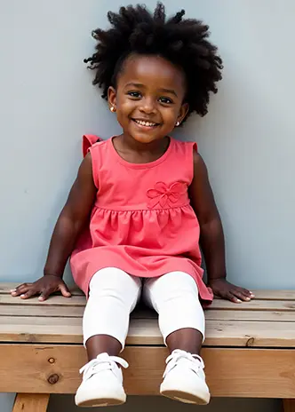 Child at Thandi House